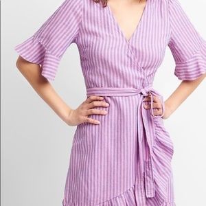 GAP Striped Linen Dress